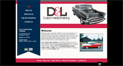 Desktop Screenshot of dlcustommetalfinishing.com